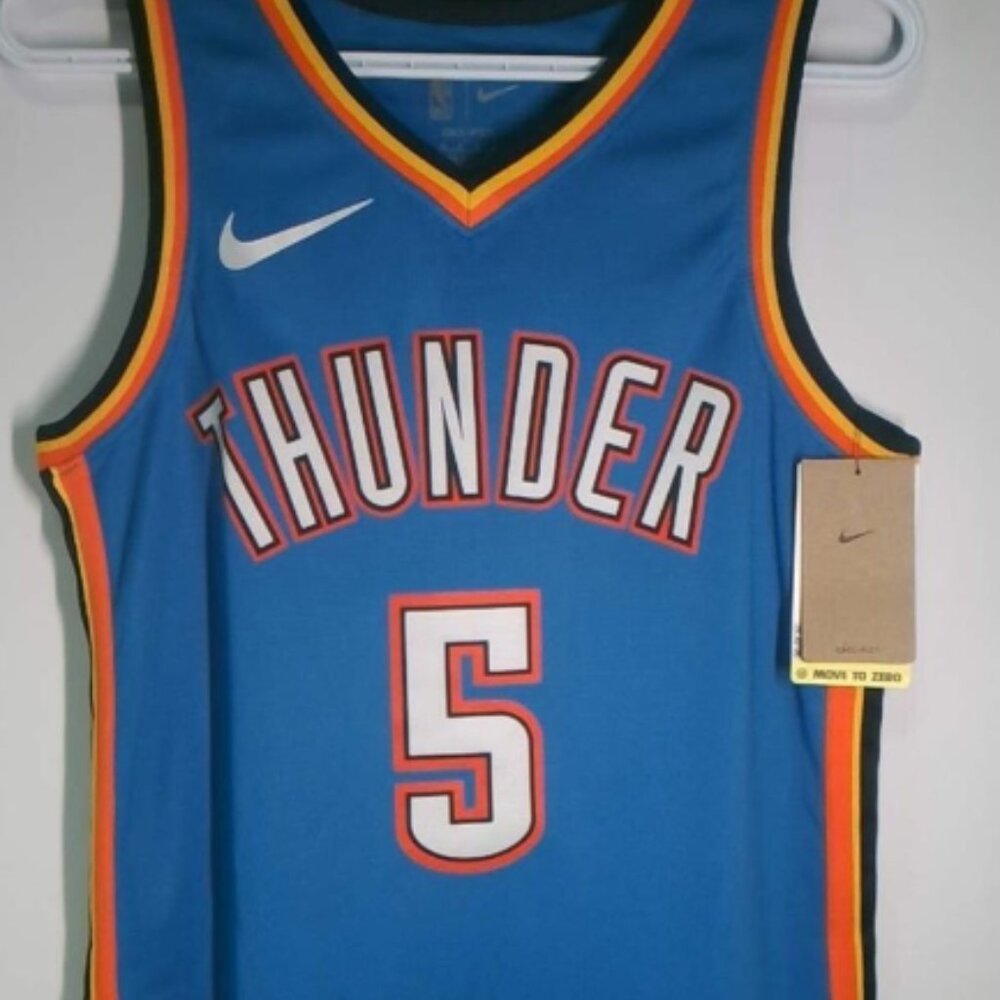 NIKE LUGUENTZ DORT BLUE OKC JERSEY - ICON EDITION